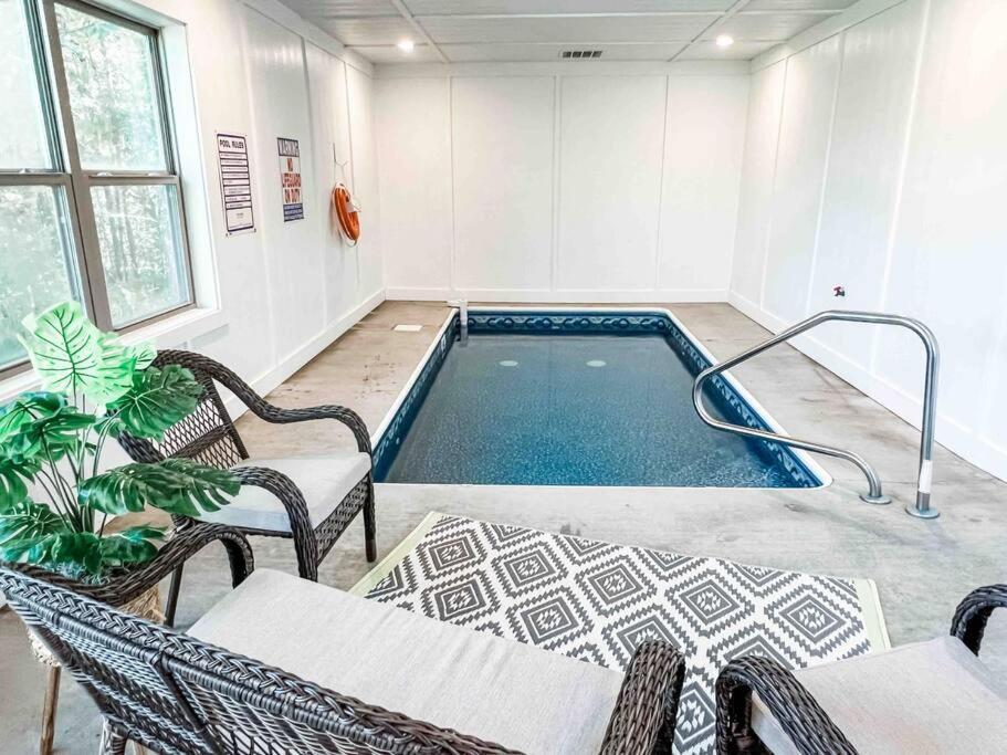 Indoor Heated Pool Hot Tub Cabin Sevierville Luaran gambar