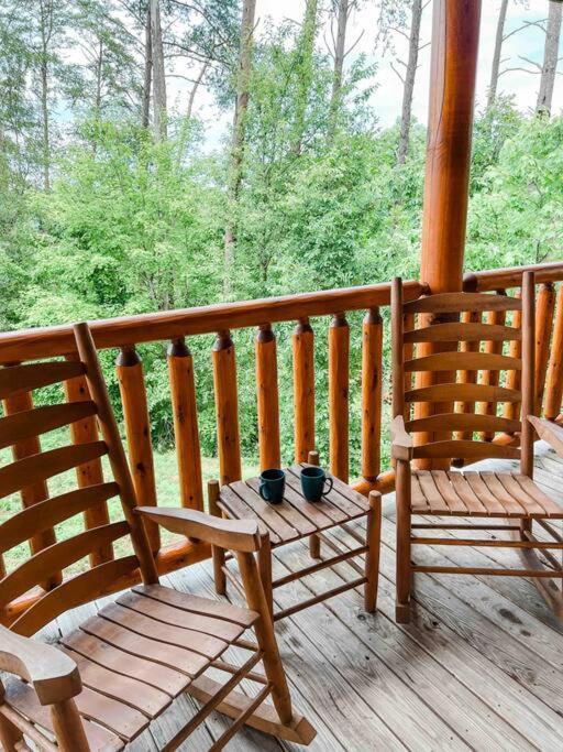 Indoor Heated Pool Hot Tub Cabin Sevierville Luaran gambar