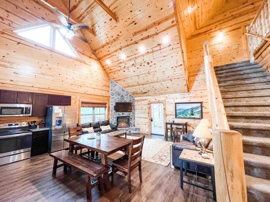 Indoor Heated Pool Hot Tub Cabin Sevierville Luaran gambar