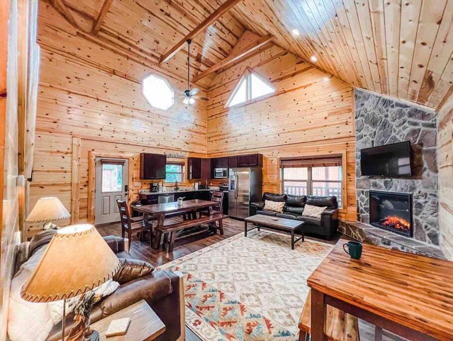 Indoor Heated Pool Hot Tub Cabin Sevierville Luaran gambar