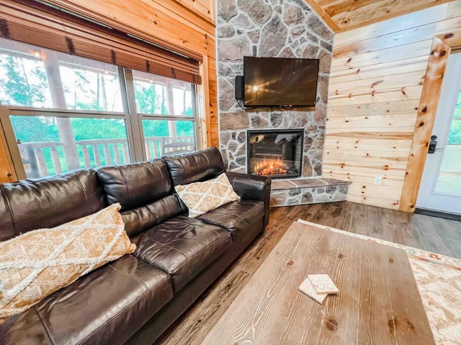Indoor Heated Pool Hot Tub Cabin Sevierville Luaran gambar