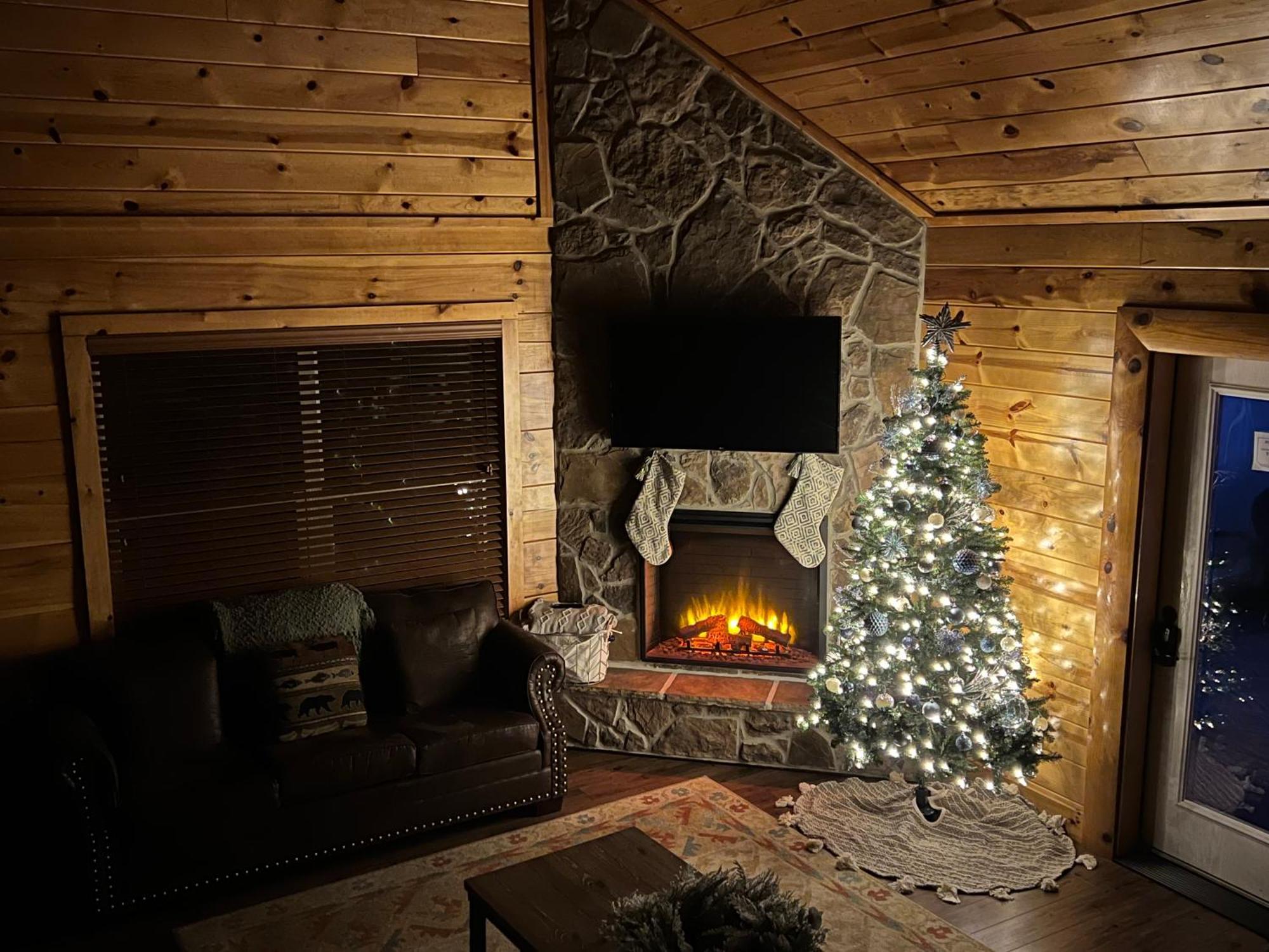 Indoor Heated Pool Hot Tub Cabin Sevierville Luaran gambar