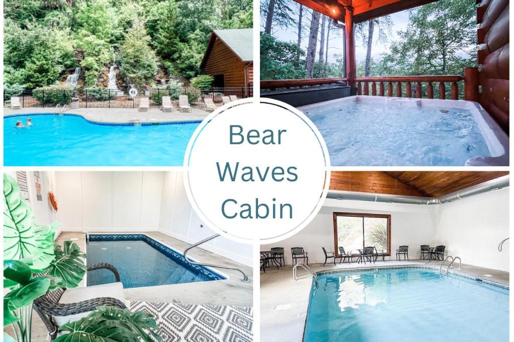 Indoor Heated Pool Hot Tub Cabin Sevierville Luaran gambar